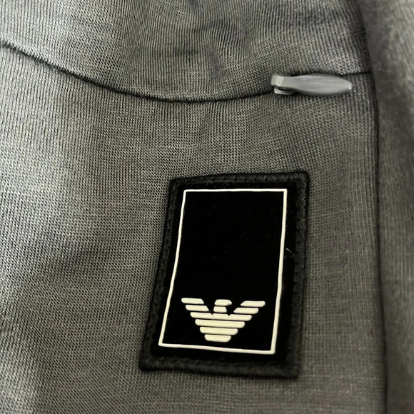 Emporio Armani Drawstring Waist Casual Pants in Gray - NWOT - Size XL - Picture 7 of 9